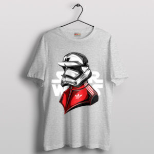 Galactic Streetwear Adidas Stormtrooper Sport Grey T-Shirt