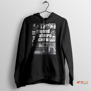 Game On Mario Kart Grand Theft Auto Black Hoodie