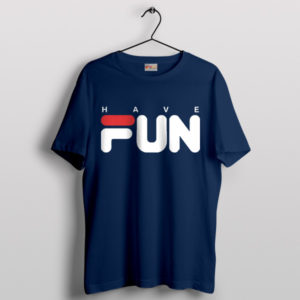 Go to Have Fun Fila Running Navy T-Shirt
