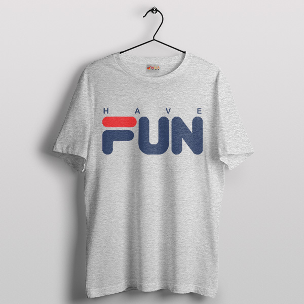 Go to Have Fun Fila Running Sport Grey T-Shirt