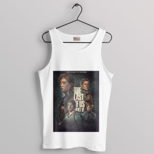 HBO The Last of Us Part 2 Graphic White Tank Top