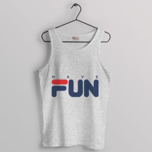 Have Fun at Work Fila Active Souls Sport Grey Tank Top