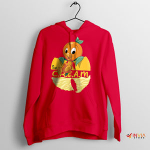 Hip-Hop Culture Ice Cream Wu-Tang Red Hoodie