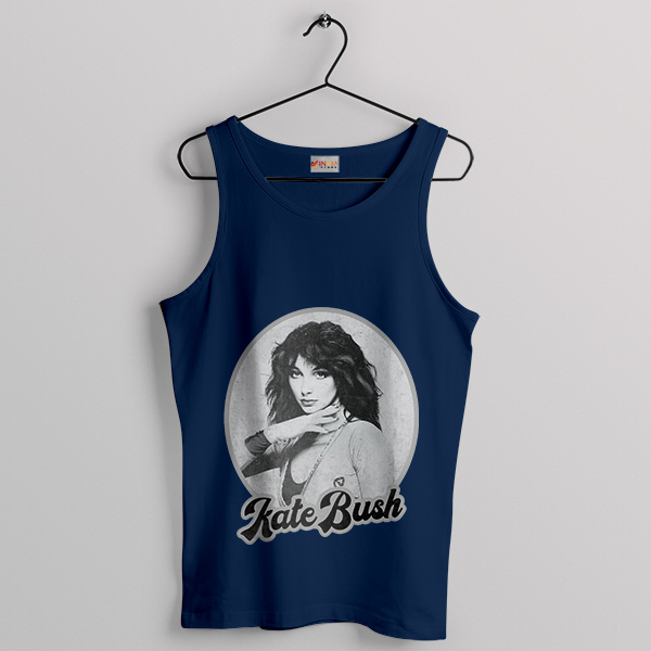 Hounds of Love Kate Bush Graphic Navy Tank Top