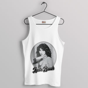 Hounds of Love Kate Bush Graphic White Tank Top