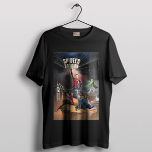 Into the Spider-Verse Far From Home Black T-Shirt