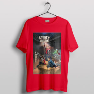 Into the Spider-Verse Far From Home Red T-Shirt