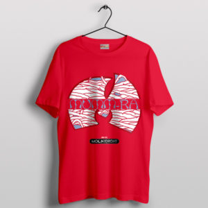 Khonshu Moon Knight Hip-Hop Wu Tang Red T-Shirt