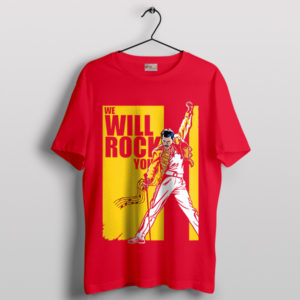 Kill Bill Edition We Will Rock You Red T-Shirt