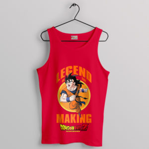 Legend Son Goku Super Saiyan God Red Tank Top