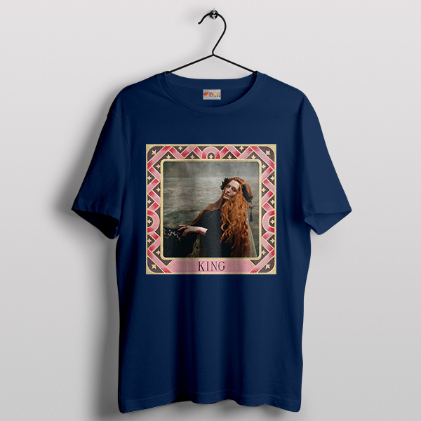 Majestic Florence + the Machine King Navy T-Shirt