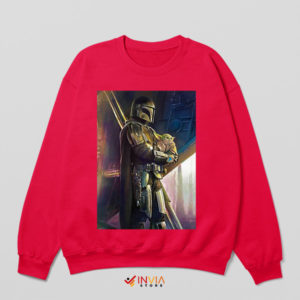 Mandalorian Moments The Child Red Sweatshirt