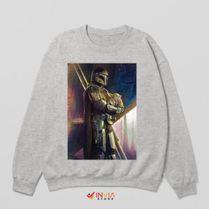 Mandalorian Moments The Child Sport Grey Sweatshirt