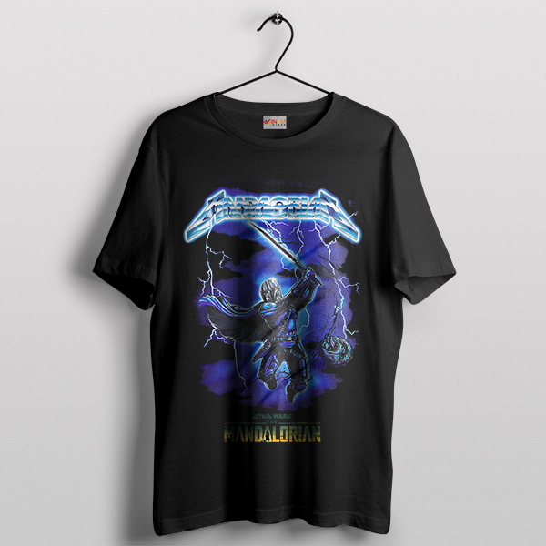 Mando Slice the Lightning Metallica T-Shirt