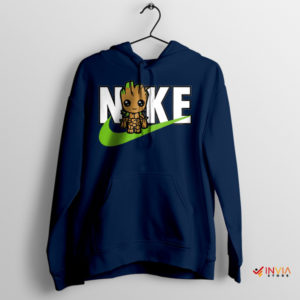 Marvel Groot Comics Nike Symbol Navy Hoodie