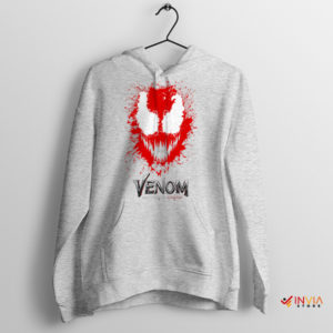 Marvel Venom Comics Sequel Sport Grey Hoodie