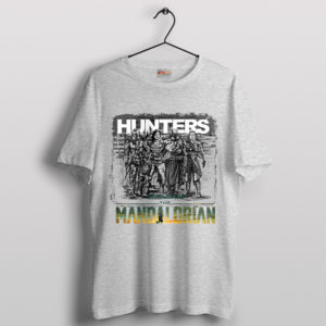 Mastering The Mandalorian Hunters Sport Grey T-Shirt