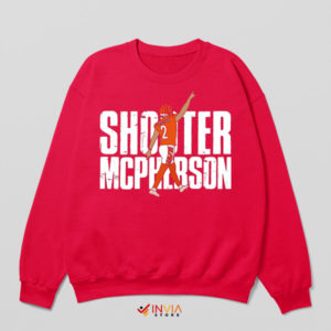 McPherson Kicker NFL Game Day Red Sweatshirt