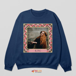 Monarchy Florence + the Machine King Navy Sweatshirt