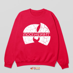 Moon Kinght Comic Wu Tang Clan Red Sweatshirt