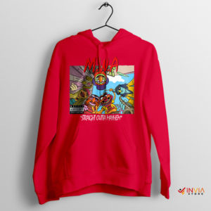 Muppet Madness Straight Outta Mayhem Red Hoodie