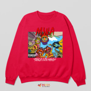 Muppets Anarchy Straight Outta Red Sweatshirt
