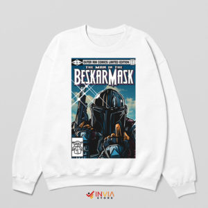 Mysterious Man in Beskar Helmet Sweatshirt