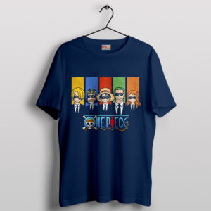 One Piece Manga Reservoir Characters Navy T-Shirt