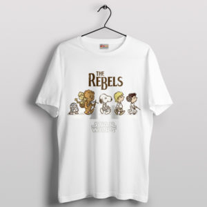 Peanuts Cartoon Star Wars Rebels T-Shirt