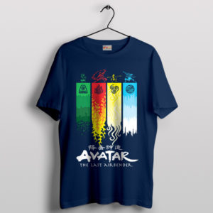 Power of the Elements Avatar TLA Navy T-Shirt