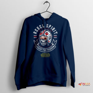 Rebel Alliance Squadron Star Wars Navy Hoodie