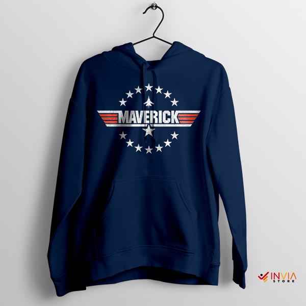 Retro Top Gun 2 Maverick Planes Navy Hoodie