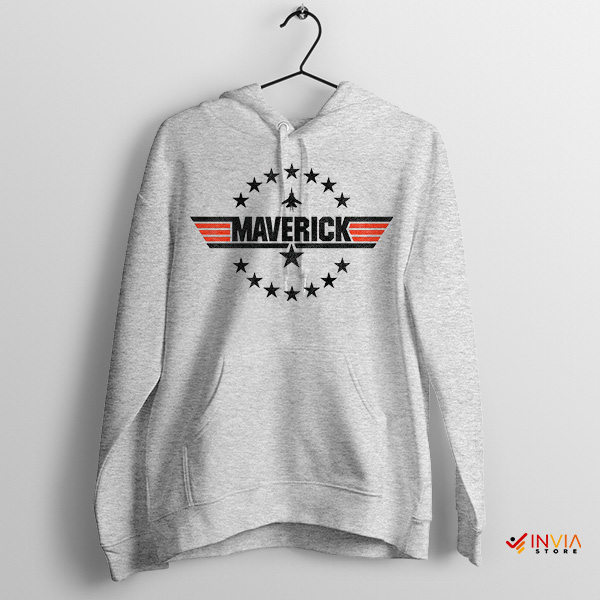 Retro Top Gun 2 Maverick Planes Sport Grey Hoodie