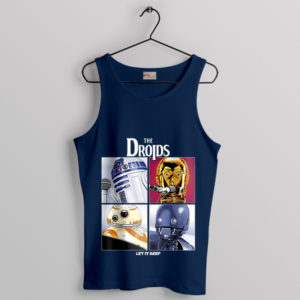 Robot The Droids of Star Wars Navy Tank Top