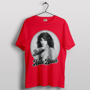 Running Up That Style Kate Bush Red T-Shirt