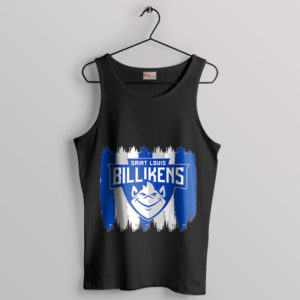 Saint Louis Billikens Flag Graphic Black Tank Top