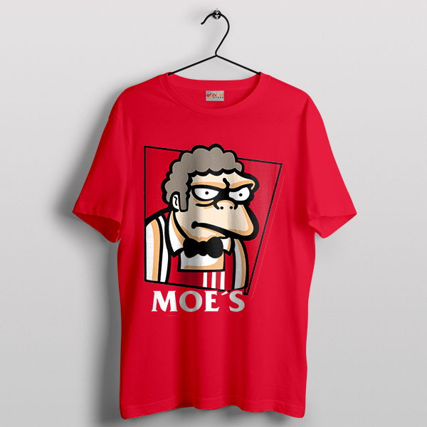 Savor the Flavor Moe Szyslak KFC Red T-Shirt
