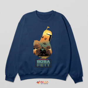 Season 2 Book of Boba Fett Navy Sweatshirt