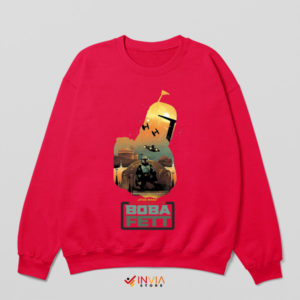 Season 2 Book of Boba Fett Red Sweatshirt