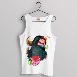 Sibling Warriors Demon Slayer White Tank Top