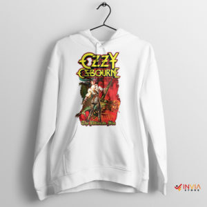 Sinfully The Ultimate Sin Ozzy Cover White Hoodie