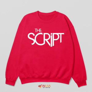 Sing Your Heart Out with The Script Red Sweatshirt