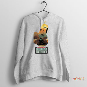 Star Wars Graphic Book of Boba Fett Sport Grey Hoodie