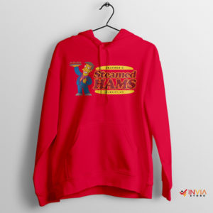 Steamed Hams Food Meme Simpsons Red Hoodie