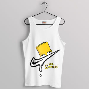 Street Art Swoosh Nike Bart Cartoon Tank Top