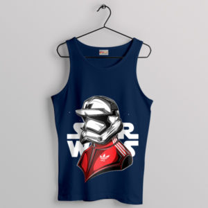Street Style with Stormtrooper Adidas Navy Tank Top