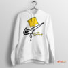 Streetwear Swoosh Nike Bart Cartoon Hoodie