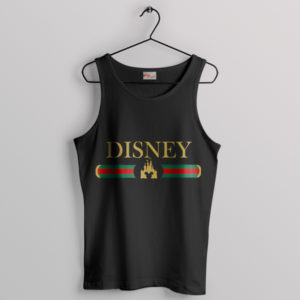 Style Gucci Movie Symbol Disney Black Tank Top