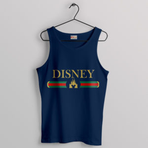 Style Gucci Movie Symbol Disney Navy Tank Top