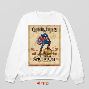 Super Soldier Original Spiced Rum White Sweatshirt